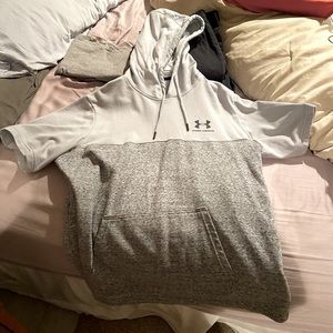 Short Sleeve Hooded Sweatshirt